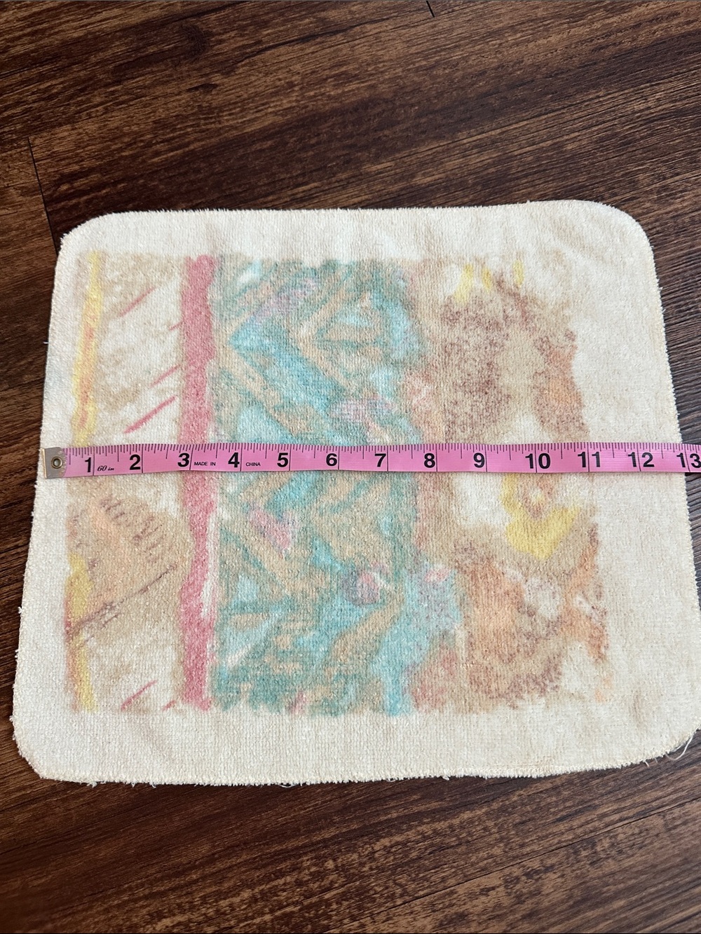 Vintage Croscill 5 Pc Pastel Southwestern Cotton Towel Set 90s - Picture 10 of 10